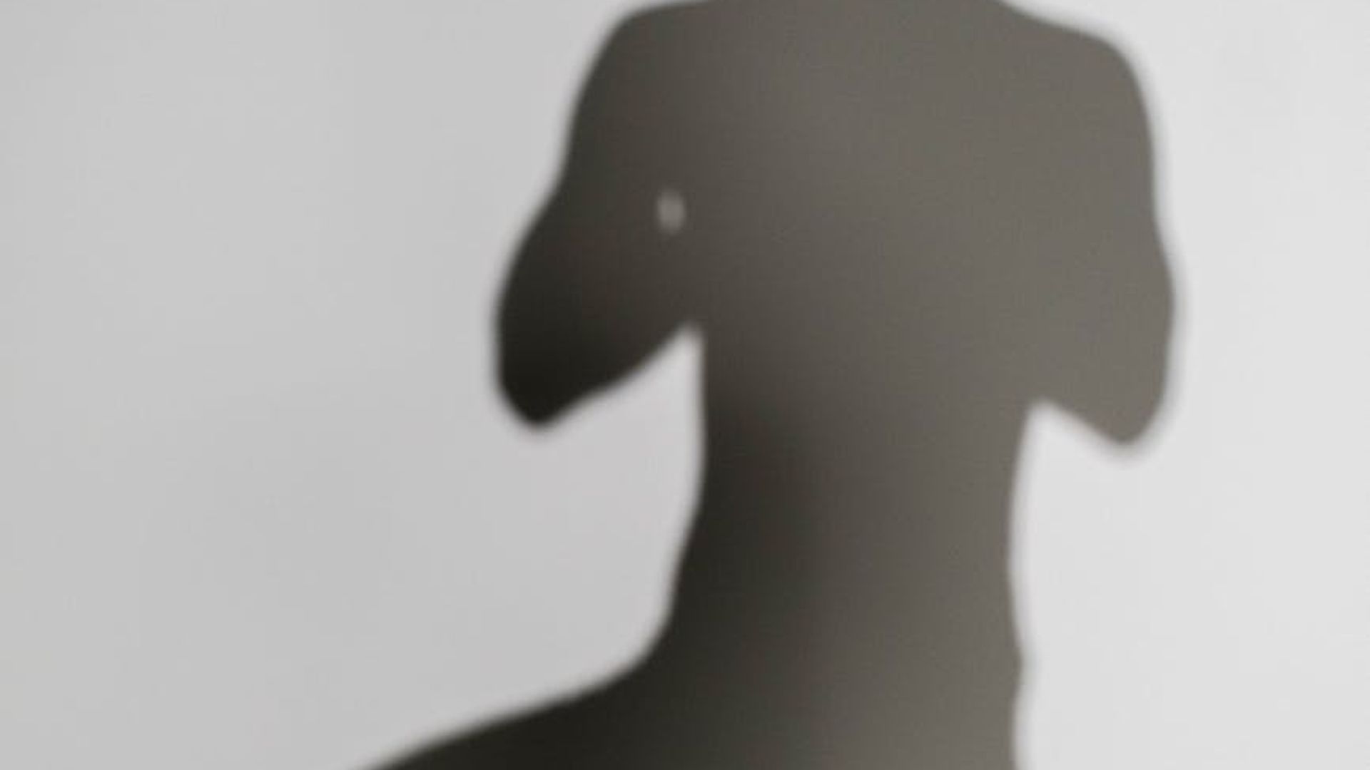 Silhouette of a person in a mindful yoga pose against a dark background.